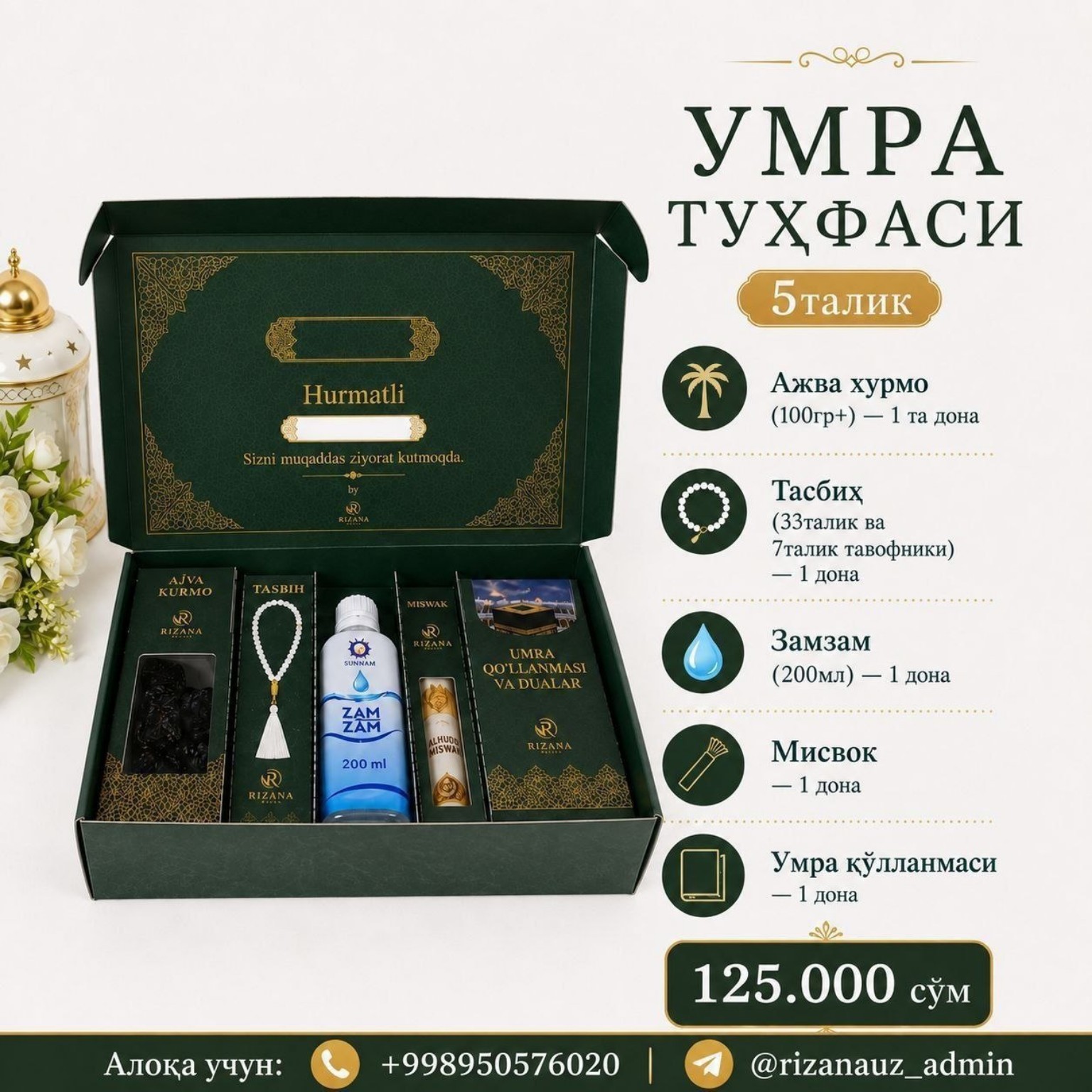 Umra Tuhfasi 5 talik